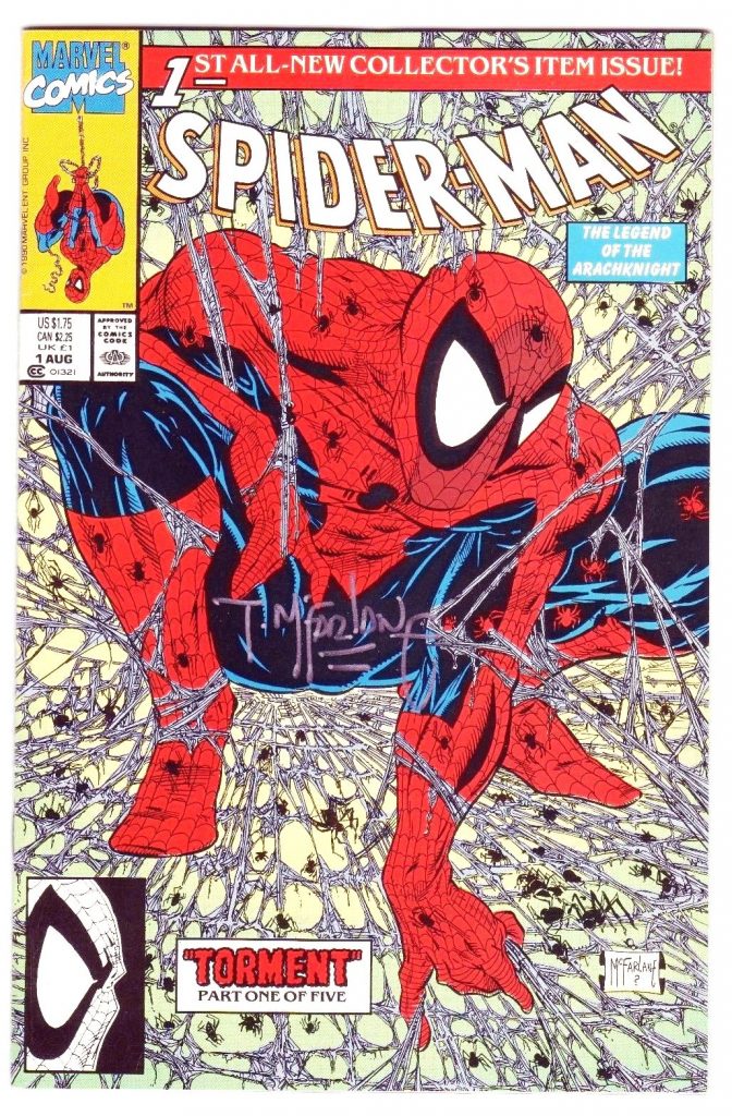 todd mcfarlane autograph