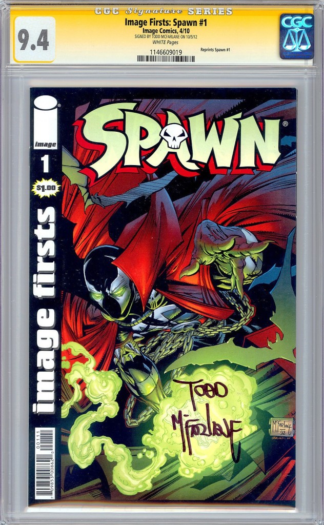 todd mcfarlane autograph