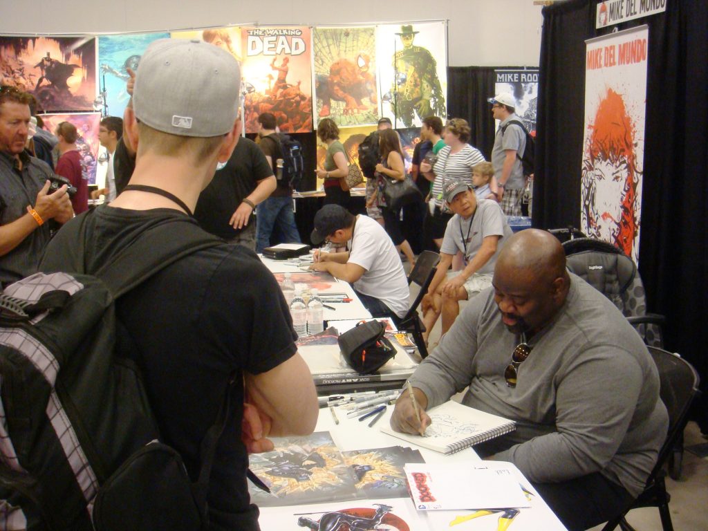 ken lashley comics artist fans comic con