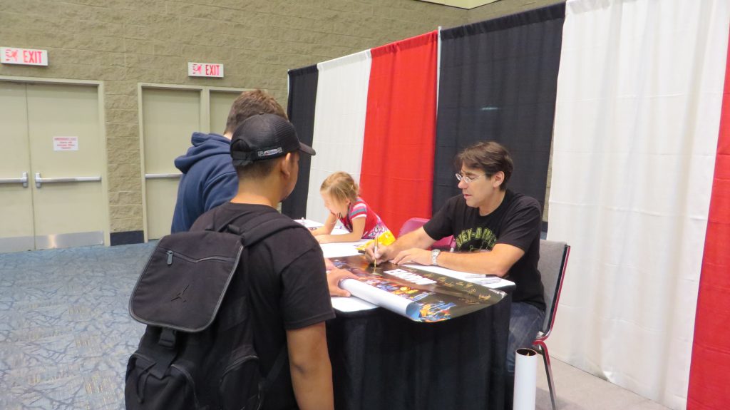 adam kubert and fans at fan expo