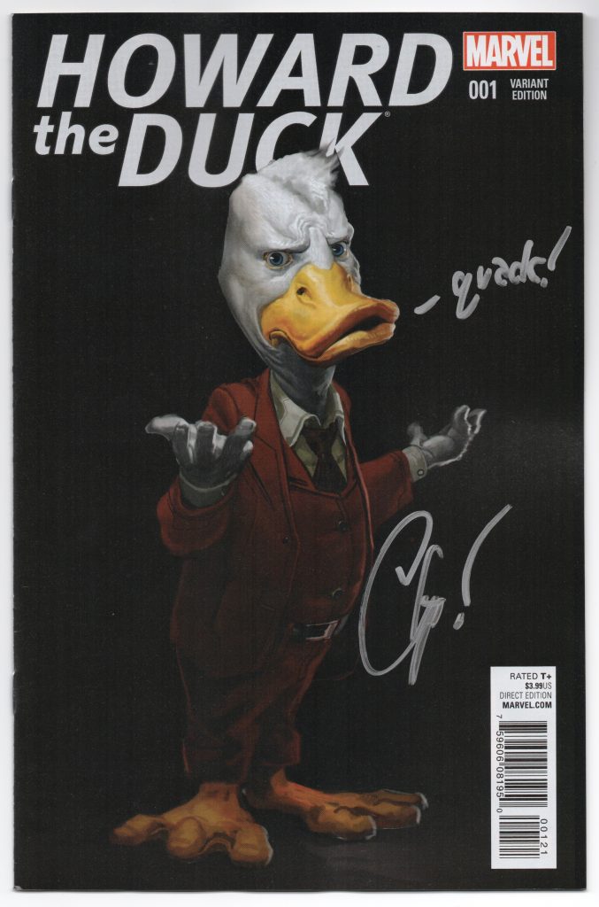 howard the duck chip zdarsky signature